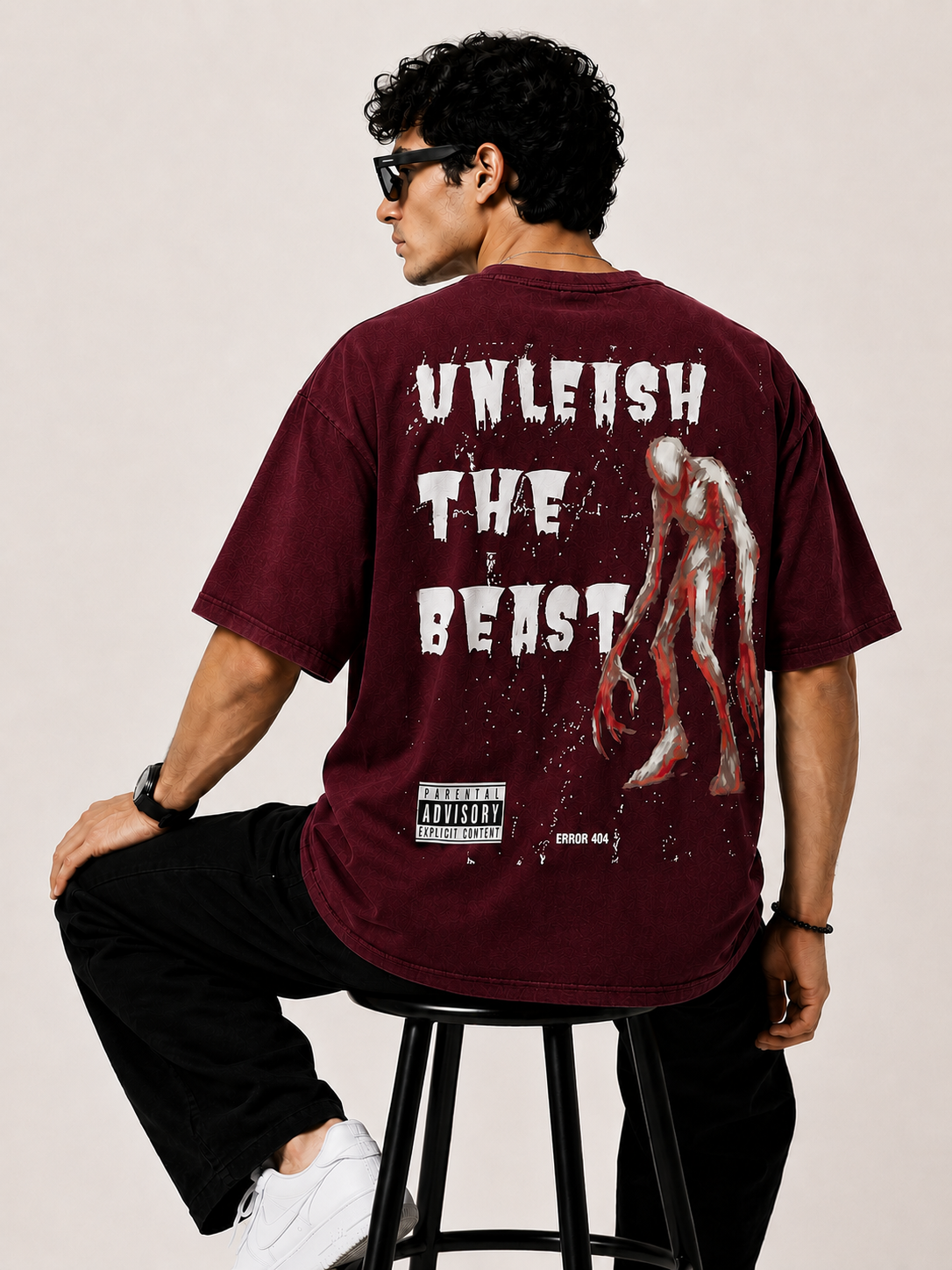 Luxifur - Unleash The Beast Oversized T-shirt