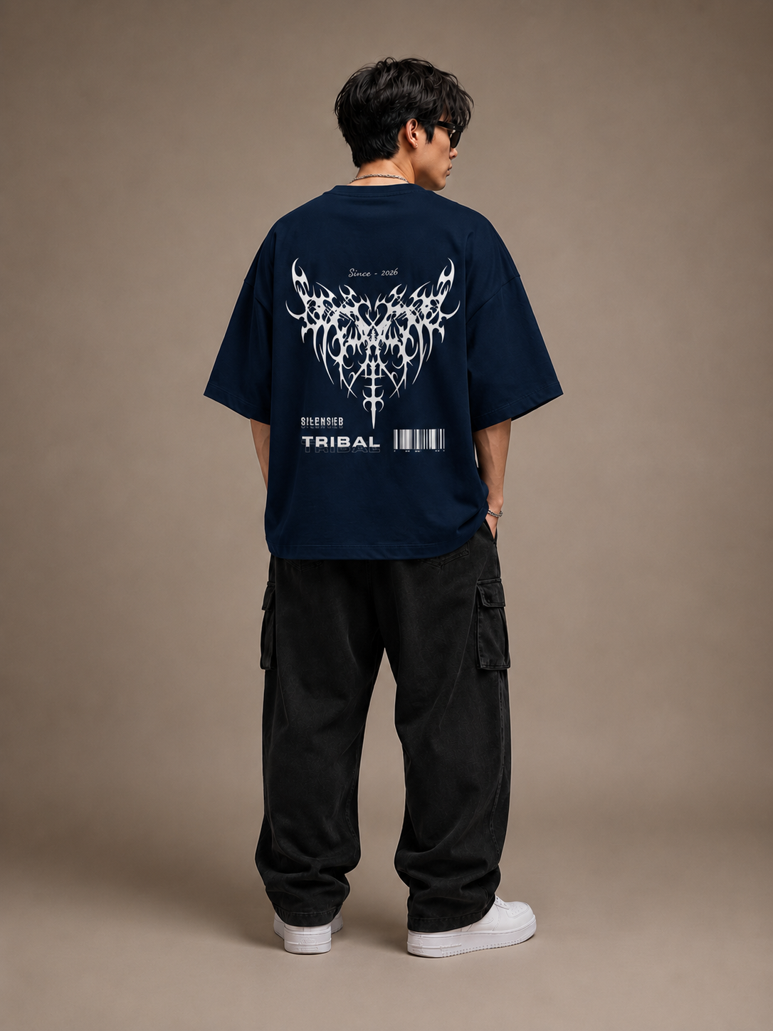 Luxifur – Tribal Premium Oversized T-Shirt