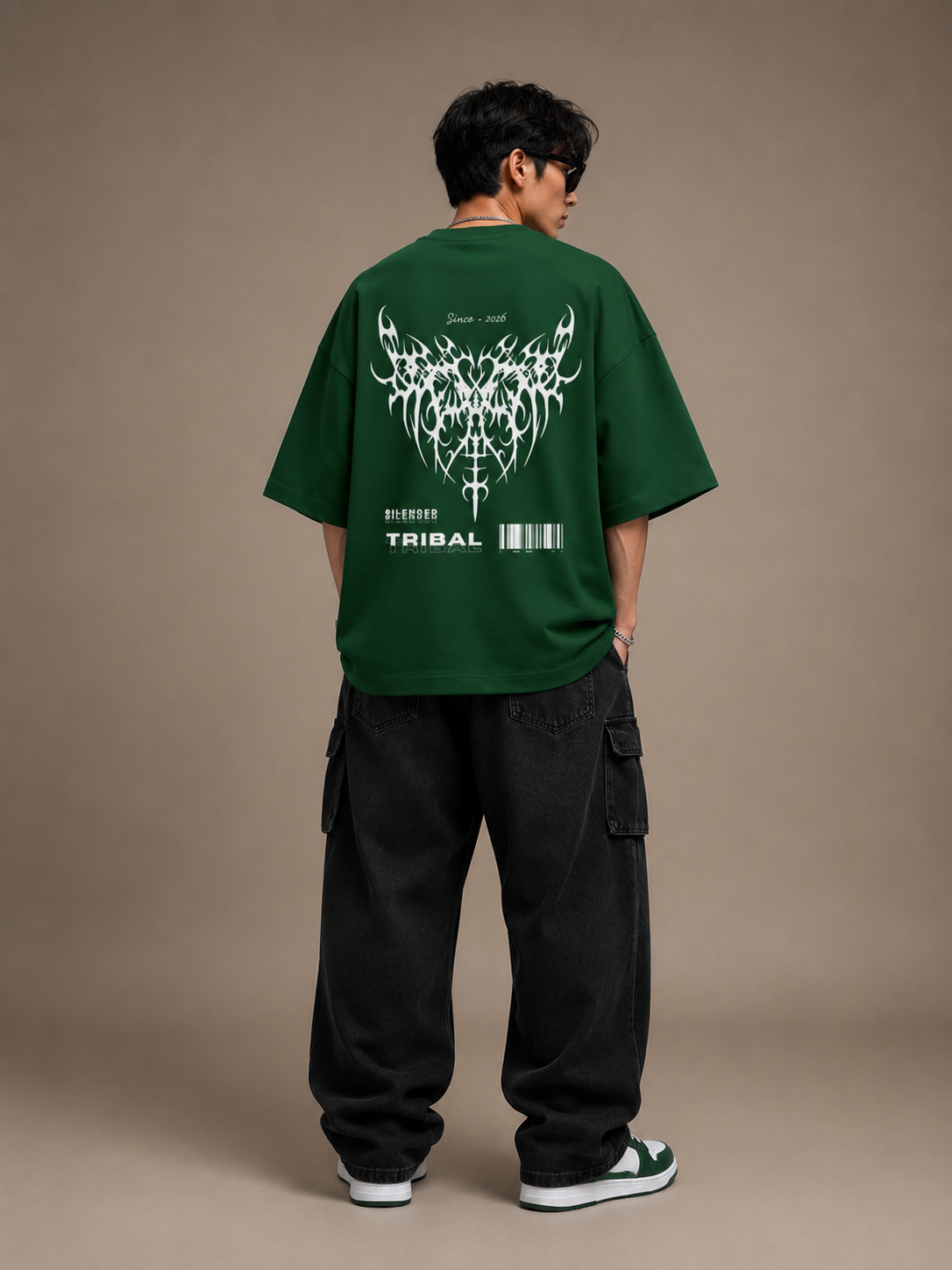 Luxifur – Tribal Premium Oversized T-Shirt