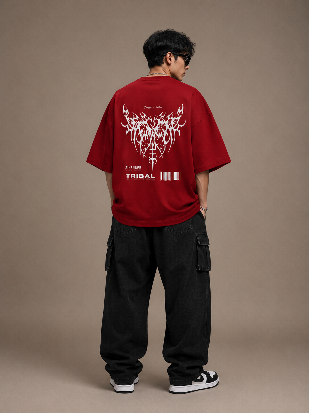 Luxifur – Tribal Premium Oversized T-Shirt