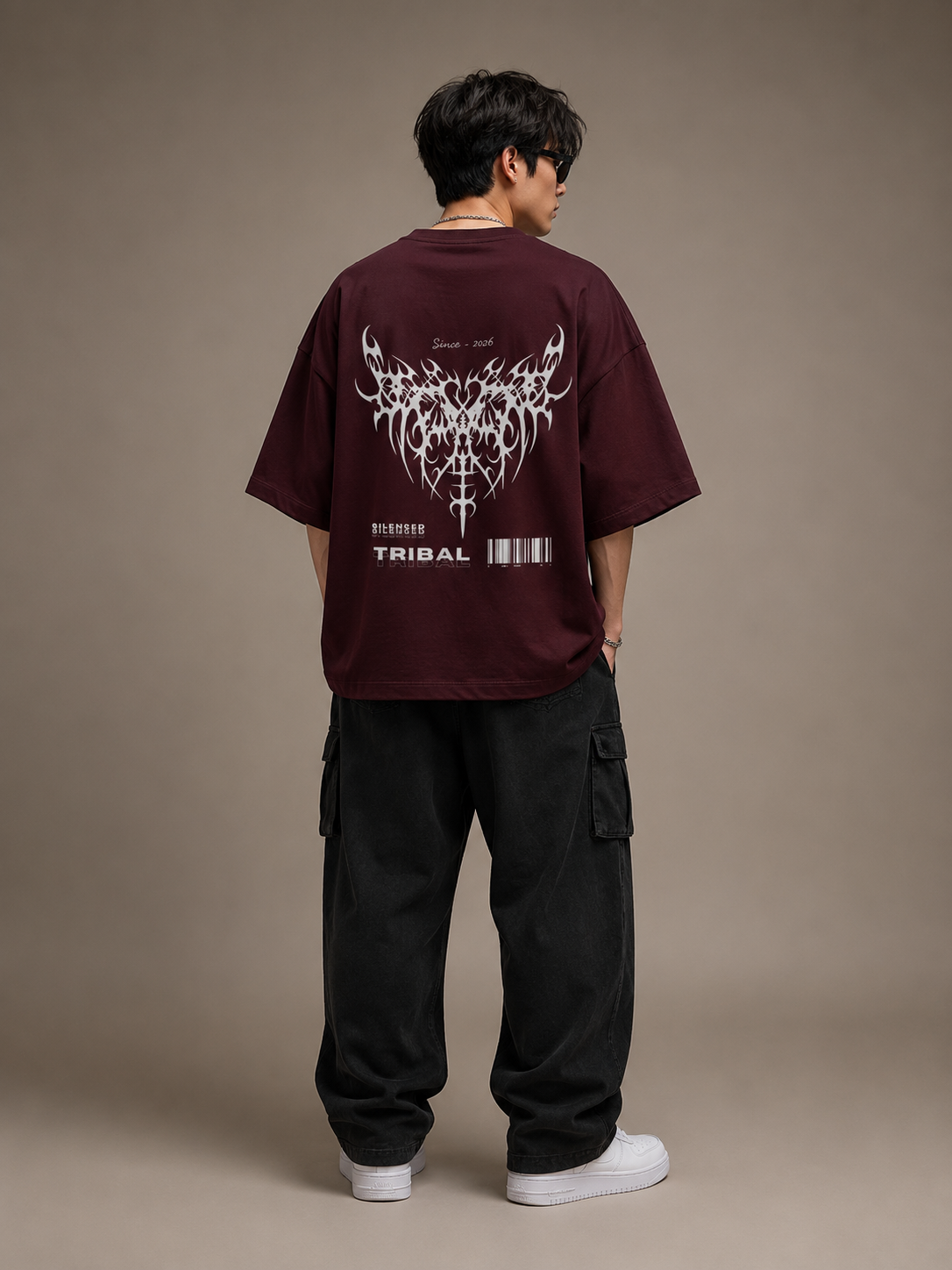 Luxifur – Tribal Premium Oversized T-Shirt