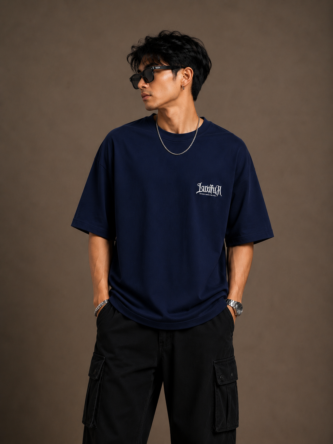 fallen not forgotten navy blue t-shirt front