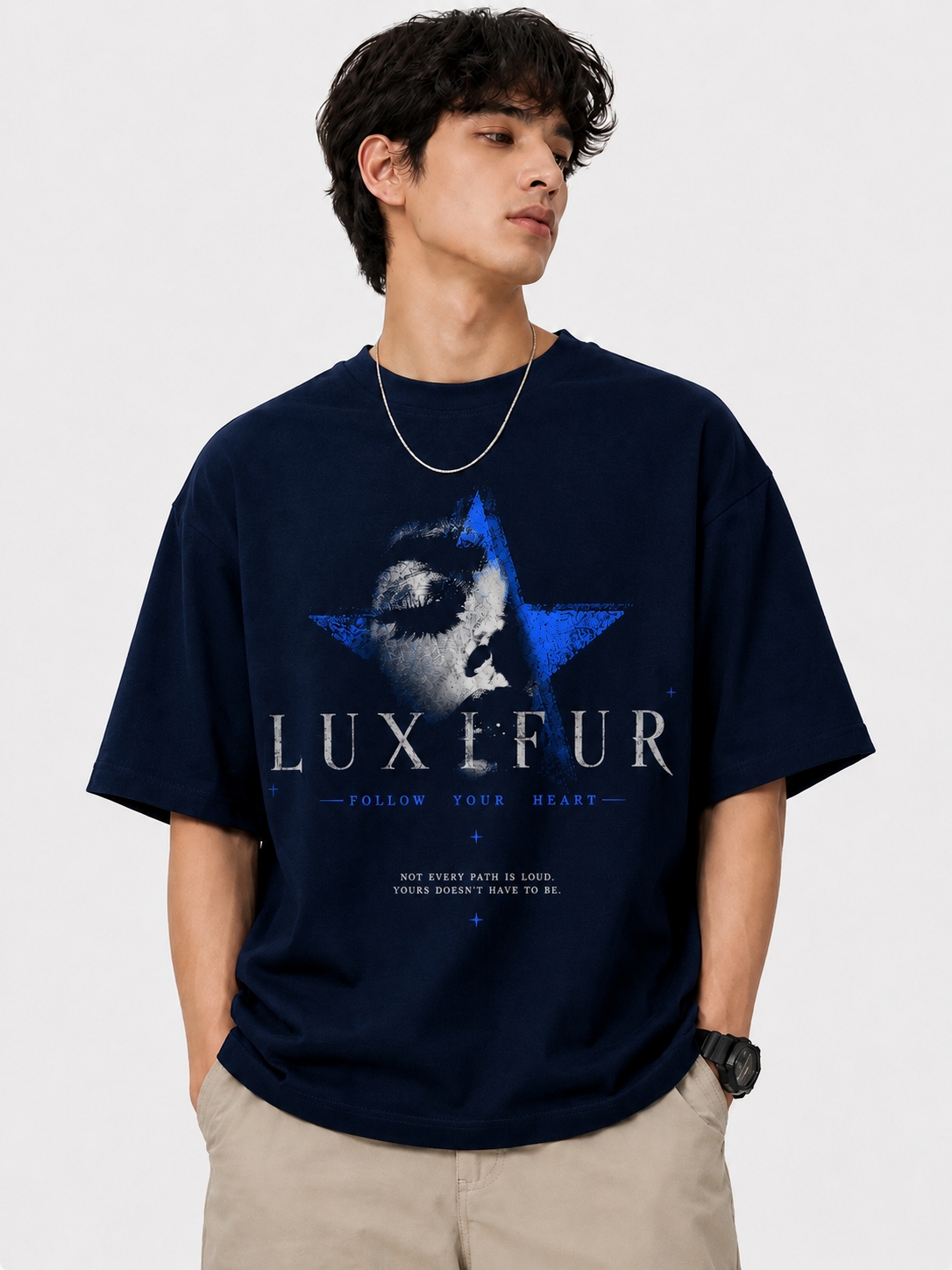 Luxifur – Follow Your Heart Oversized T-Shirt