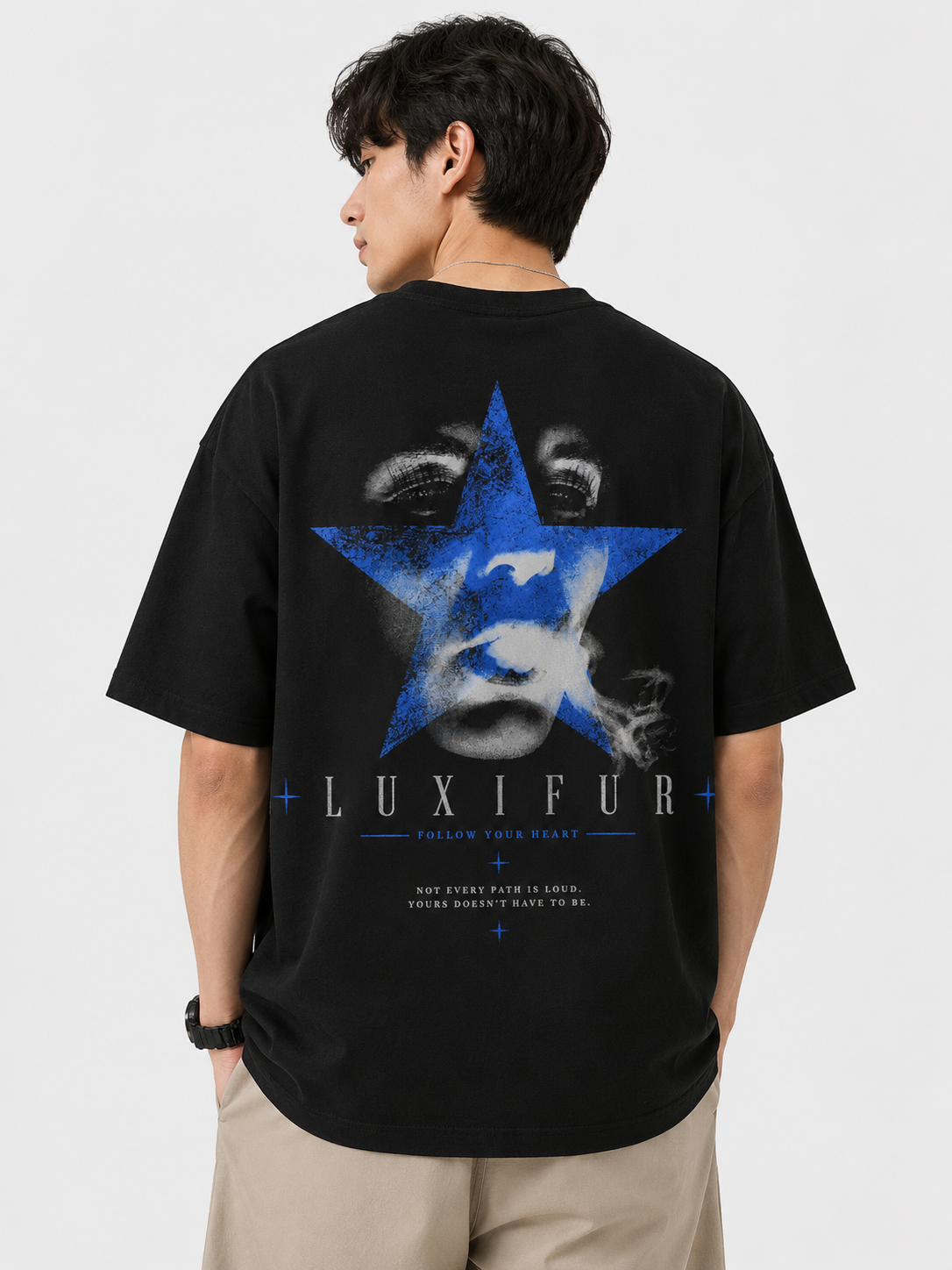 Luxifur – Follow Your Heart Oversized T-Shirt