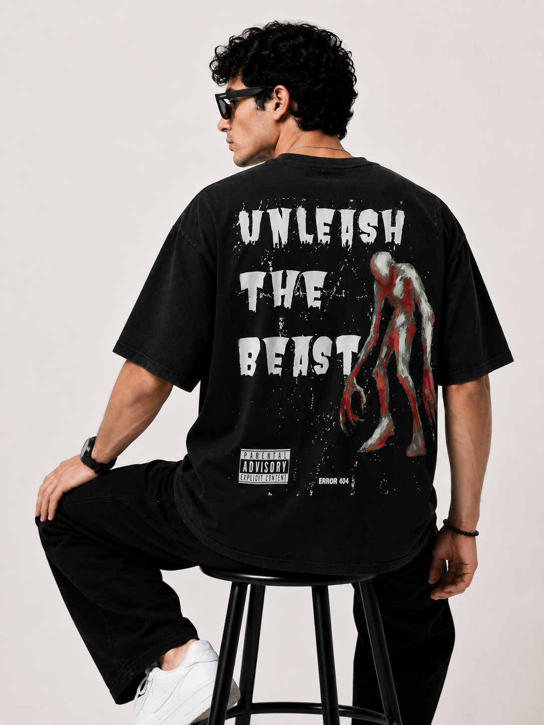 Luxifur - Unleash The Beast Oversized T-shirt