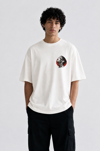 Luxifur - Crimson Muse Oversized T-Shirt