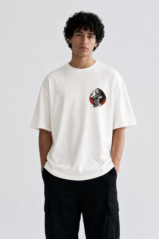 Luxifur - Crimson Muse Oversized T-Shirt